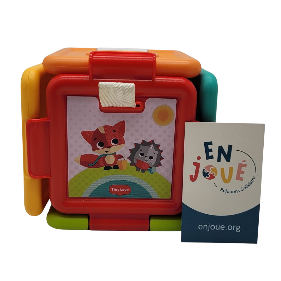 Acheter Premier âge - Cube d'activité 2 en 1 - Tiny love - À partir de 6 mois. Très bon état - 12,00 € Premier âge - Cube d'activité 2 en 1 - Tiny love - À partir de 6 mois. Très bon état - reconditionné disponible sur Label Emmaüs